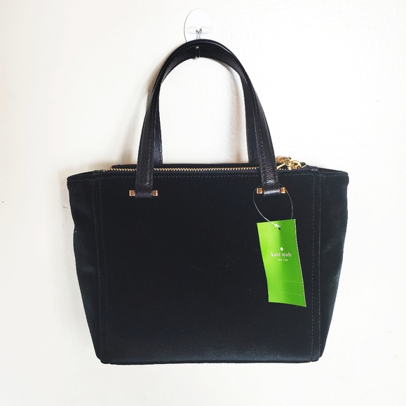 Kate Spade Dawn Place Mini Velvet Kona Handbag - Picture 3 of 6